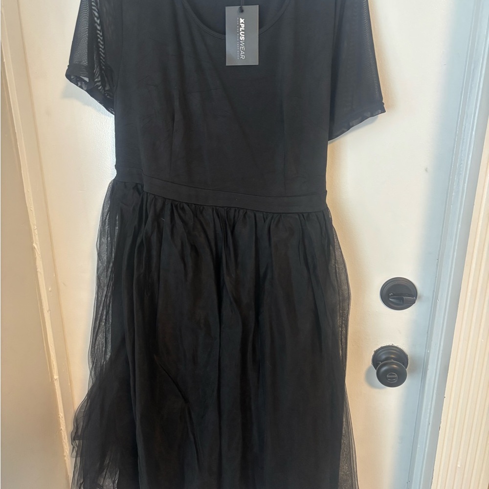 Zara Elegant Black Wedding Dress